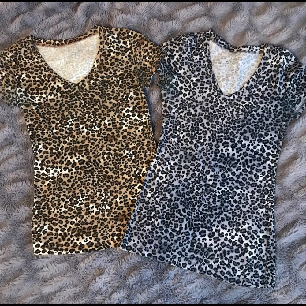 Leopard print tops